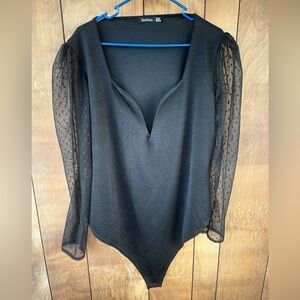 Boohoo Elegant Black Skirt